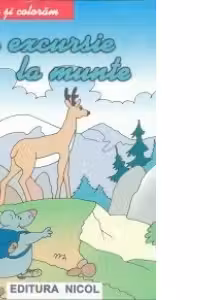 In excursie la munte - Recitam si coloram