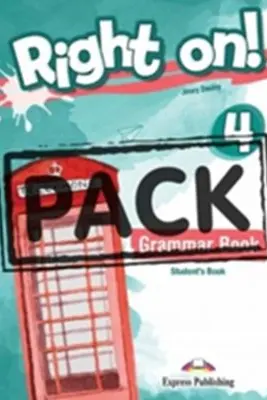 Curs de limba engleza Right on 4. Gramatica cu digibook app (Grammar book)