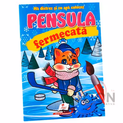 Pensula fermecata-iarna/Pisica
