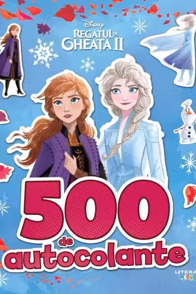 DISNEY. REGATUL DE GHEATA II. 500 DE AUTOCOLANTE