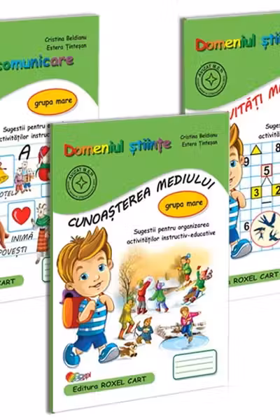 Pachet educational - Grupa Mare 1 - 3 caiete