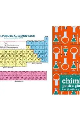 Pachet Chimie pentru gimnaziu. Tabelul periodic al elementelor si Culegere de exercitii, probleme si jocuri