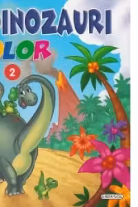 Dinozauri Color 2 (carte de colorat)