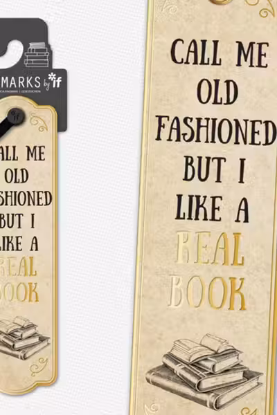 Literary Bookmarks: Call Me Old Fashioned