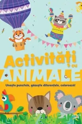 ACTIVITATI CU ANIMALE. Uneste punctele gaseste diferentele deseneaza!