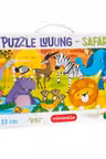 Joc educativ - Puzzle Lung Mimorello - Safari