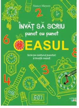 Invat sa scriu punct cu punct. Ceasul