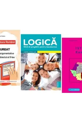 Pachet Bacalaureat Limba si literatura romana Subiectul 1 si 2, Logica si Istoria romanilor - Oana Valeria Chelaru, Gabriel Stefan Ion, Gheorghe Dondorici