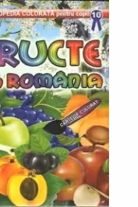 Fructe din Romania - Carte de colorat