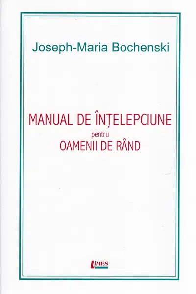 Manual de înțelepciune pentru oamenii de rând ed. 4