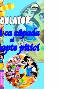 Sa ne jucam pe calculator - Alba ca Zapada si cei sapte pitici (CD educativ pentru copiii de toate varstele) (format A4)