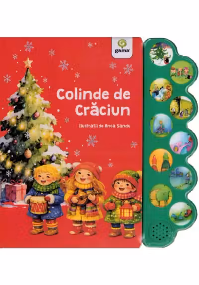 Colinde de Craciun. Carte cu sunete