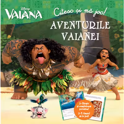 Disney. Citesc. Vaiana. Aventurile Vaianei