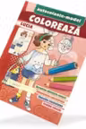 Coloreaza+autocolante Lucia