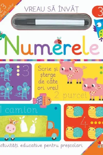 VREAU SA INVAT. NUMERELE