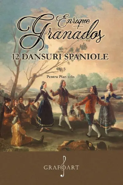 12 dansuri spaniole op.5 pentru pian solo