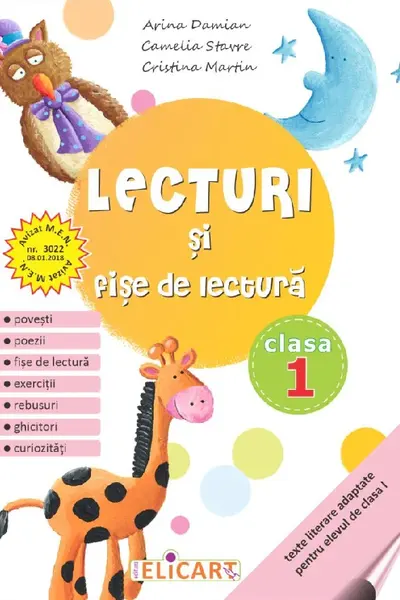 Lecturi şi fişe de lectură pentru clasa I