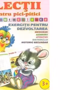 Lectii p/pici-pitici 3+ cu autocolante.