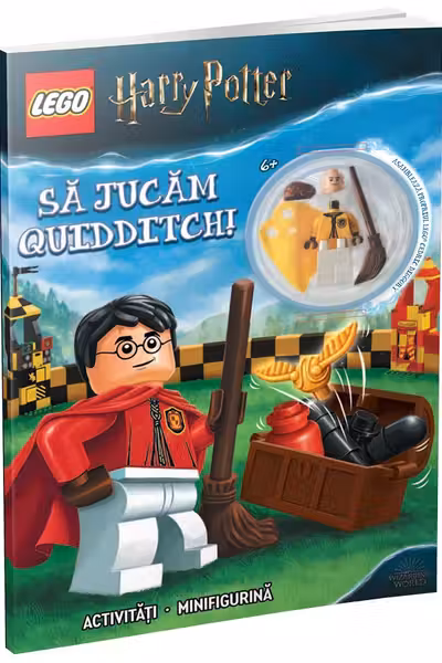 Sa jucam quidditch! (carte de activitati cu benzi desenate si minifigurina LEGO)