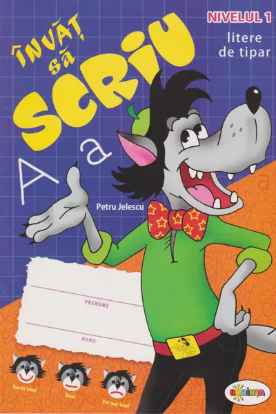 Invat sa scriu - Litere de tipar