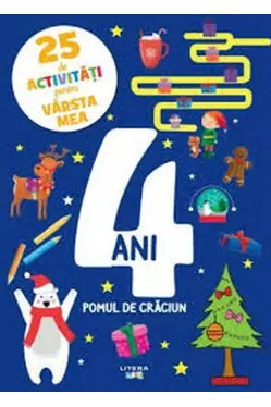 25 DE ACTIVITATI PENTRU VARSTA MEA. 4 ANI. POMUL DE CRACIUN