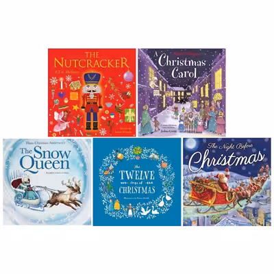 Childrens Christmas Classic 5 Storybooks Collection Set
