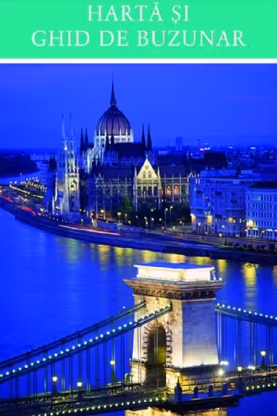 Budapesta. Harta și ghid de buzunar