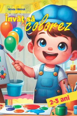 Invat sa colorez 2-3 ani