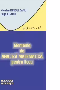 Elemente de analiza matematica pentru liceu