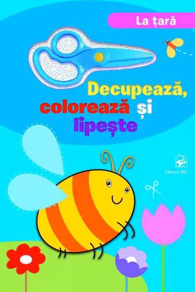 La tara Decupeaza coloreaza si lipeste