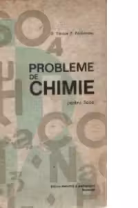 Probleme de chimie - Pentru licee, Editia a III-a