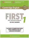 Cambridge English First 1 for Revised Exam from 2015 Student's Book without Answers: Authentic Examination Papers from Cambridge English Language Assessment