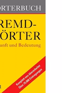 Worterbuch Fremdworter