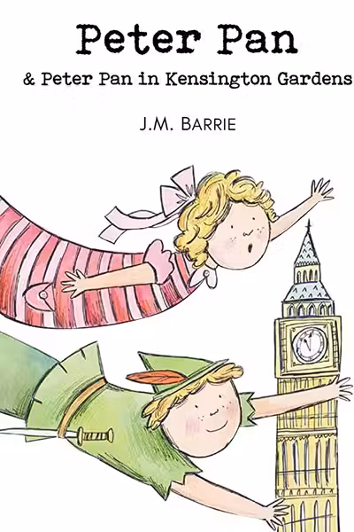 Peter Pan. Peter Pan in Kensington Gardens