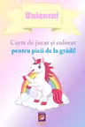Unicorni. Carte de jucat si colorat pentru picii de la gradi!
