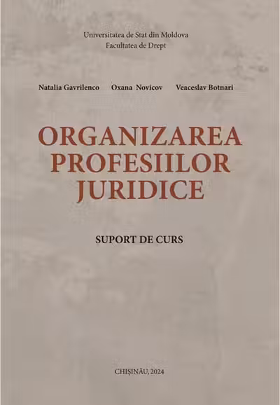 Organizarea profesiilor juridica