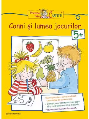 Conni si lumea jocurilor 5 ani+
