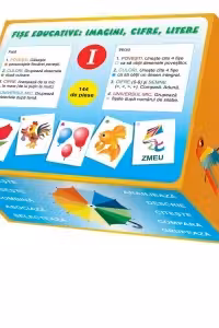 Fi​se educative: imagini, cifre, litere (I)