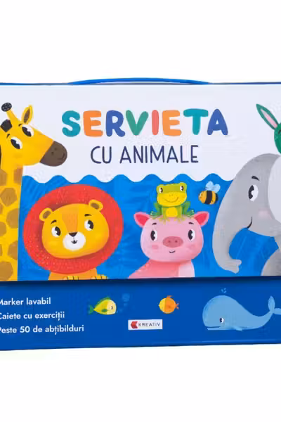 Servieta cu animale
