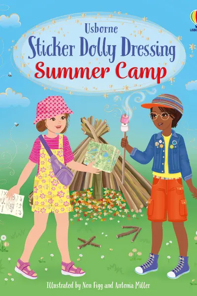 Sticker Dolly Dressing Summer Camp