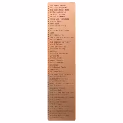 Bucket List Bookmark