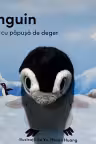 Carte cu papusa de deget. Pinguin