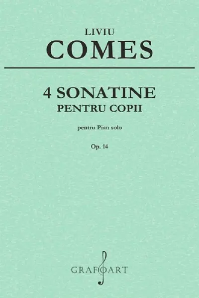 4 sonatine pentru copii pentru pian solo Op.14