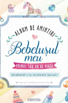 Album de amintiri: Bebelusul meu (bleu)