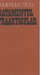 Tratamentul intraarticular