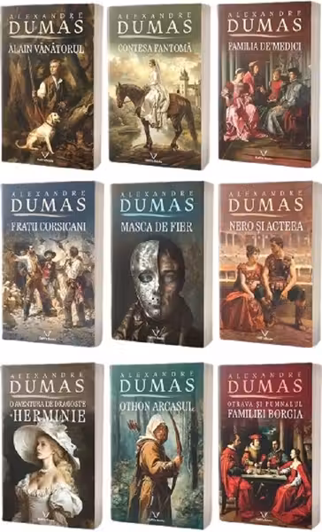Pachet 9 volume: Alexandre Dumas