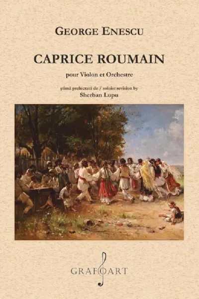Caprice roumain. Pour violon et orchestre