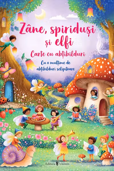 Zane, spiridusi si elfi. Carte cu abtibilduri