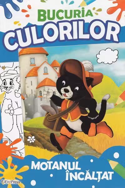 Bucuria culorilor. Motanul incaltat
