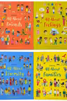 Usborne All About Feelings Friends and Families My First Books 4 Book Set